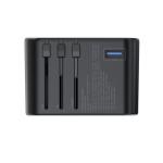 Incarcator rapid retea Choetech PD5009 GaN 2x USB-C 1x USB Power Delivery 65W 5A, Negru 8 - lerato.ro
