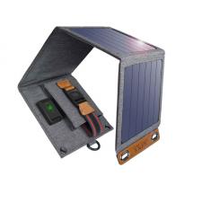 Panou solar fotovoltaic pliabil Choetech SC004, 14W, USB 5V / 2.4A, Gri