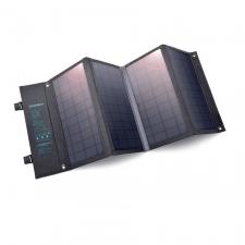 Panou solar fotovoltaic pliabil Choetech SC006, 36W, Quick Charge Power Delivery USB / USB Type C, Gri