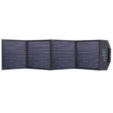 Panou solar fotovoltaic pliabil Choetech SC009-V2, 100W, 2x USB / 1x USB tip C power delivery Quick Charge, DC si conectori, Negru