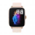 Ceas smartwatch Colmi P28 Plus, 235 mAh, Bluetooth, Gold 4 - lerato.ro
