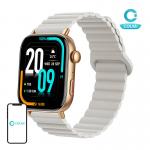 Ceas smartwatch Colmi C8 Max Magnetic Strap, 280 mAh, Bluetooth 5.3, Gold 3 - lerato.ro