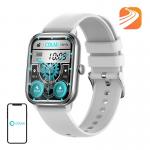 Ceas smartwatch Colmi C61, 230 mAh, Bluetooth 5.1, Argintiu 3 - lerato.ro