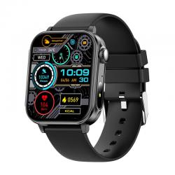 Ceas smartwatch Colmi P80, Display 1.83 inch, Autonomie 7 zile, 280 mAh, Bluetooth 5.3, IP67, Negru