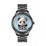 Ceas smartwatch Colmi L28, Curea din otel, Display 1.32 inch, Autonomie 7 zile, 200 mAh, Bluetooth 5.2, IP68, Negru 3 - lerato.ro