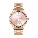 Ceas smartwatch Colmi L28, Curea din otel, Display 1.32 inch, Autonomie 7 zile, 200 mAh, Bluetooth 5.2, IP68, Gold 3 - lerato.ro