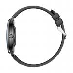 Ceas smartwatch Colmi L28, Curea din silicon + piele, Display 1.32 inch, Autonomie 7 zile, 200 mAh, Bluetooth 5.2, IP68, Negru 4 - lerato.ro
