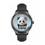 Ceas smartwatch Colmi L28, Curea din silicon + piele, Display 1.32 inch, Autonomie 7 zile, 200 mAh, Bluetooth 5.2, IP68, Negru 5 - lerato.ro