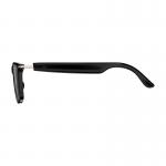 Ochelari de soare smart COLMI M01Pro, Rama rotunda, Functii AI, Protectie UV, Audio, 170mAh, Bluetooth 5.4, Incarcare magnetica, Negru 4 - lerato.ro
