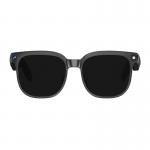 Ochelari de soare smart COLMI M02S, Rama rotunda, Protectie UV, Functii AI, Audio, Camera 8 MP / 1200p, 290mAh, Bluetooth 5.4, WiFi, Incarcare magnetica, Negru 2 - lerato.ro