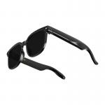 Ochelari de soare smart COLMI M02S, Rama rotunda, Protectie UV, Functii AI, Audio, Camera 8 MP / 1200p, 290mAh, Bluetooth 5.4, WiFi, Incarcare magnetica, Negru 4 - lerato.ro
