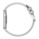 Ceas smartwatch Colmi C28, Curea din silicon, Display 1.93 inch, Autonomie 7 zile, 230 mAh, Bluetooth 5.3, IP6X, Silver 6 - lerato.ro