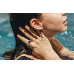 Inel smart pentru fitness Colmi R02, Marimea 8, Diametru 18.3mm, IP68, 17 mAh, Bluetooth 5.0, Negru 3 - lerato.ro