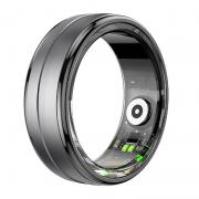 Inel smart pentru fitness Colmi R06, Marimea 11, Diametru 20.9mm, 5ATM, 18 mAh, Bluetooth 5.0, Negru