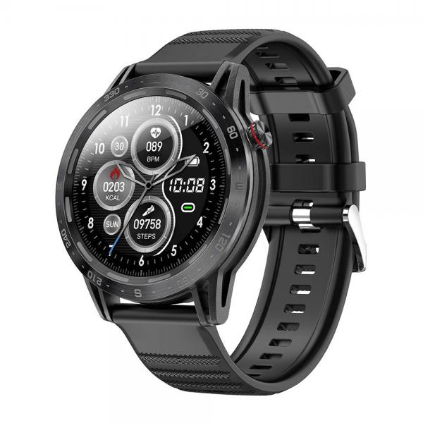Ceas smartwatch COLMI SKY 7 Pro, 280 mAh, 3 ATM, Bluetooth 4.0, Black 1 - lerato.ro