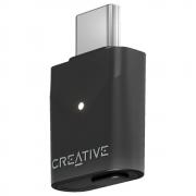 Transmitator audio Creative BT-W6, Bluetooth 5.4, USB-C, Negru