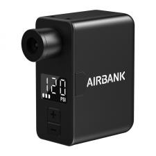 Mini pompa electrica pentru bicicleta Cycplus AS1 POCKET PRO AIRBANK, 120 PSI, Afisaj LED, USB-C, Negru