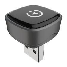 Adaptor wireless Carlinkit Mini Ultra 5, Carplay si Android, Bluetooth 5.2, WiFi, USB-A, Gri
