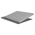 Carcasa laptop Mate HardShell compatibila cu MacBook Pro 14 inch (2021), Transparent / Gri 5 - lerato.ro