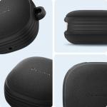 Carcasa Caseology Vault compatibila cu Samsung Galaxy Buds 2/Pro/Live Matte Black 7 - lerato.ro