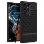 Carcasa Caseology Parallax compatibila cu Samsung Galaxy S22 Ultra Matte Black 7 - lerato.ro