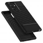 Carcasa Caseology Parallax compatibila cu Samsung Galaxy S22 Ultra Matte Black 5 - lerato.ro