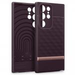 Carcasa Caseology Parallax compatibila cu Samsung Galaxy S23 Ultra Burgundy 9 - lerato.ro