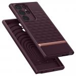 Carcasa Caseology Parallax compatibila cu Samsung Galaxy S23 Ultra Burgundy 5 - lerato.ro