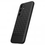 Carcasa Caseology Parallax compatibila cu Samsung Galaxy S24 FE Matte Black 4 - lerato.ro