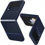 Carcasa Caseology Parallax compatibila cu Samsung Galaxy Z Flip 4 5G Midnight Blue 5 - lerato.ro