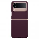 Carcasa Caseology Nano Pop compatibila cu Samsung Galaxy Z Flip 4 5G Burgundy 2 - lerato.ro