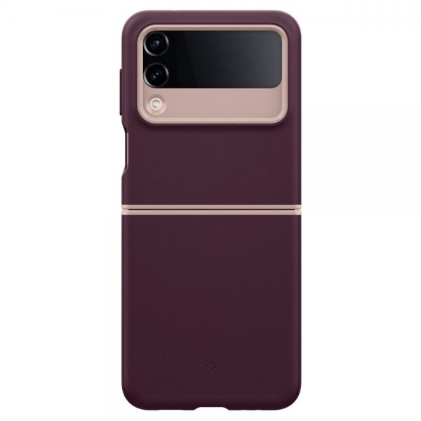 Carcasa Caseology Nano Pop compatibila cu Samsung Galaxy Z Flip 4 5G Burgundy 1 - lerato.ro