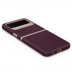 Carcasa Caseology Nano Pop compatibila cu Samsung Galaxy Z Flip 4 5G Burgundy 7 - lerato.ro