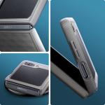 Carcasa Caseology Parallax compatibila cu Samsung Galaxy Z Flip 5 Ash Grey 3 - lerato.ro
