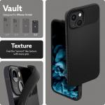 Husa slim Caseology Vault compatibila cu iPhone 13 Mini Matte Black