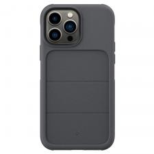 Carcasa 360 grade Caseology Stratum MagSafe compatibila cu iPhone 13, Protectie display, Gri