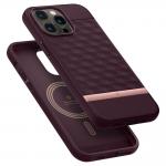 Carcasa Caseology Parallax MagSafe compatibila cu iPhone 14 Pro Burgundy 6 - lerato.ro