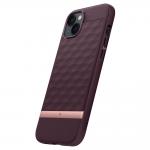 Carcasa Caseology Parallax MagSafe compatibila cu iPhone 14 Burgundy 4 - lerato.ro