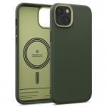 Carcasa Caseology Nano Pop MagSafe compatibila cu iPhone 15 Green 6 - lerato.ro