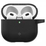 Carcasa Caseology Vault compatibila cu Apple AirPods 4 Matte Black 3 - lerato.ro