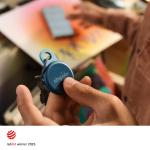 Dispozitiv anti pierdere Chipolo LOOP, 125dB, IP67, Bluetooth, Incarcare USB-C, Navy Blue 4 - lerato.ro