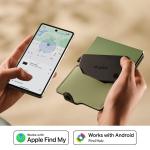 Dispozitiv anti pierdere tip card Chipolo CARD, Autonomie 6 luni, Localizare prin aplicatia Apple Find My / Find Hub, Bluetooth, Alarma 110dB, Incarcare wireless, IP67, Negru 10 - lerato.ro
