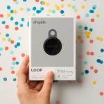 Dispozitiv anti pierdere Chipolo LOOP, Autonomie 6 luni, Localizare prin aplicatia Apple Find My / Find Hub, Bluetooth, Alarma 125dB, Incarcare USB-C, IP67, Negru 6 - lerato.ro