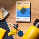 Dispozitiv anti pierdere Chipolo LOOP Deep Sunset, Autonomie 1 an, Alarma 125dB, Compatibil cu Apple Find My / Find Hub, Bluetooth, IP67, USB-C, Albastru 3 - lerato.ro