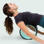Dispozitiv profesional pentru relaxarea spatelui Chirp Wheel XL, Diametru 10 inch, Reduce tensiunea musculara, Imbunatateste circulatia locala, flexibilitatea si postura, Negru 7 - lerato.ro