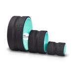 Set 3 roti pentru masaj si relaxarea spatelui Chirp Wheel Plus Pack, Reduc tensiunea musculara, Imbunatatesc circulatia locala, flexibilitatea si postura, Negru 2 - lerato.ro