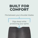 Set 3 roti pentru masaj si relaxarea spatelui Chirp Wheel Plus Pack, Reduc tensiunea musculara, Imbunatatesc circulatia locala, flexibilitatea si postura, Negru 7 - lerato.ro