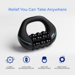 Dispozitiv profesional pentru relaxarea musculaturii Chirp RPM Mini, 6 role de masaj, 24 puncte individuale de masaj, Autonomie 2h, USB-C, Negru 6 - lerato.ro