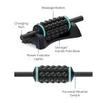 Dispozitiv profesional pentru relaxarea picioarelor Chirp RPM, 5 niveluri de intensitate, 44 puncte individuale de masaj, Autonomie 2h, USB-C, Negru 6 - lerato.ro