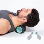 Dispozitiv profesional pentru relaxarea zonei cervicale, Chirp Wheel XR, Diametru 4 inch, Negru 3 - lerato.ro